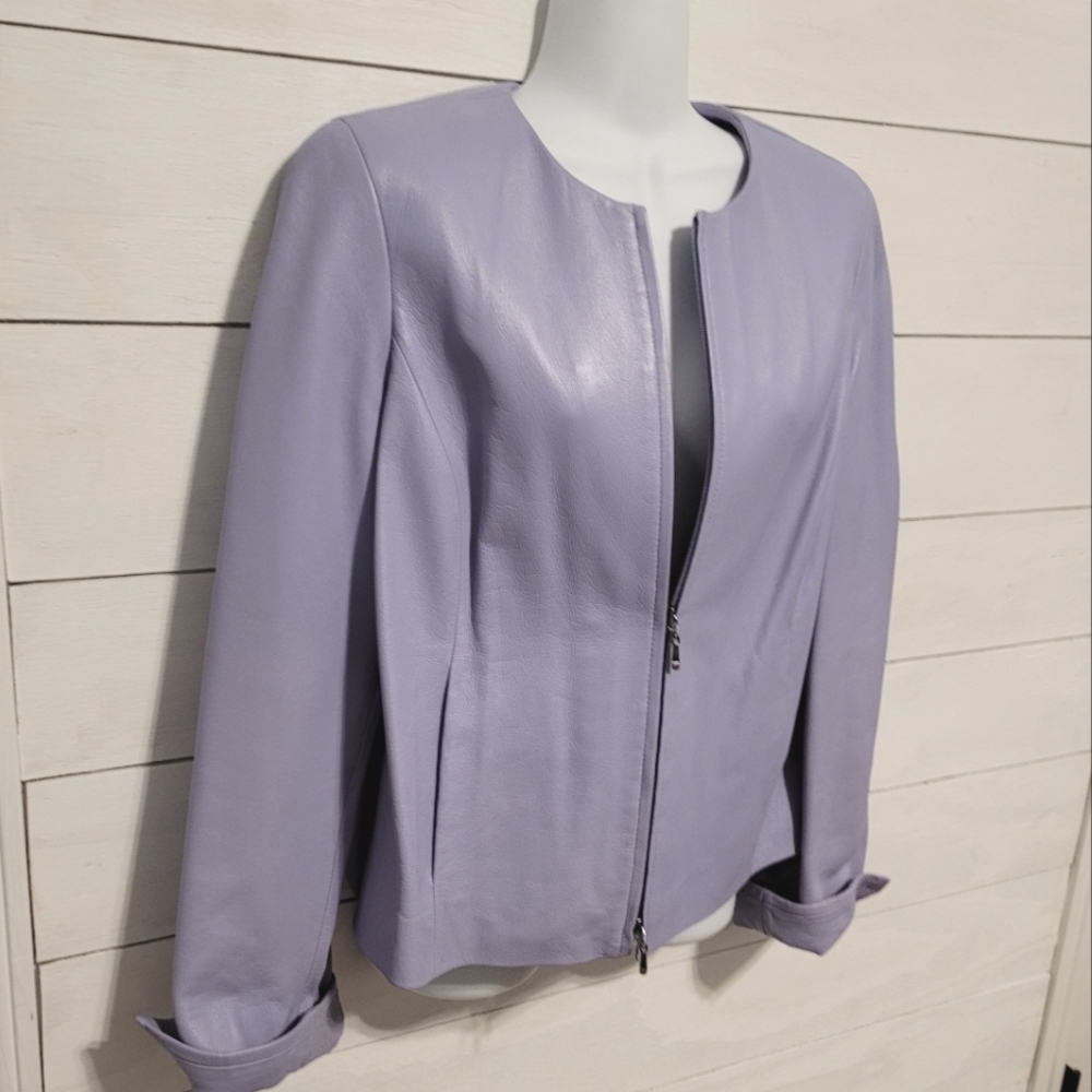 Liz Clairborne women's leather jacket size 10